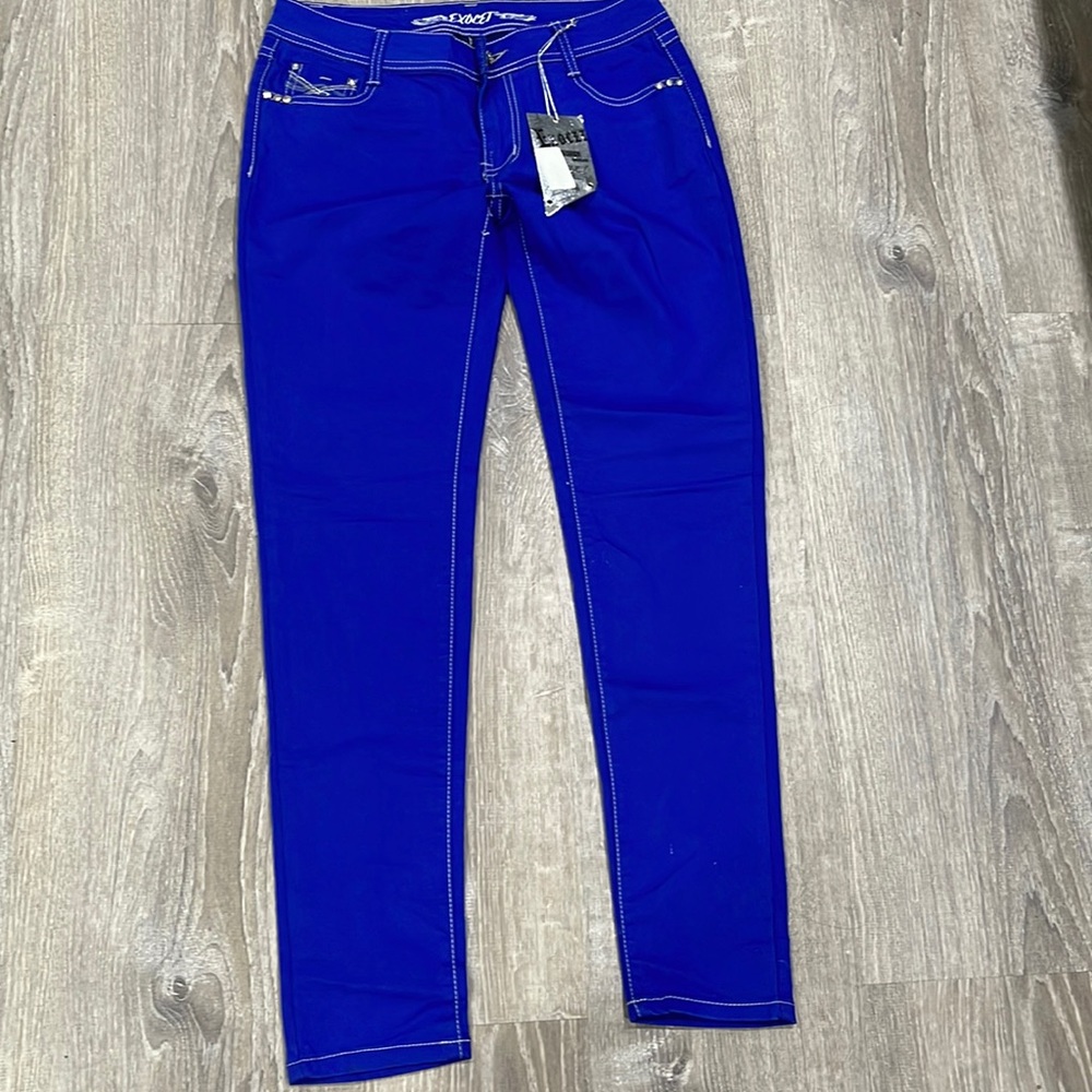 Exocet blue pants size 7 new